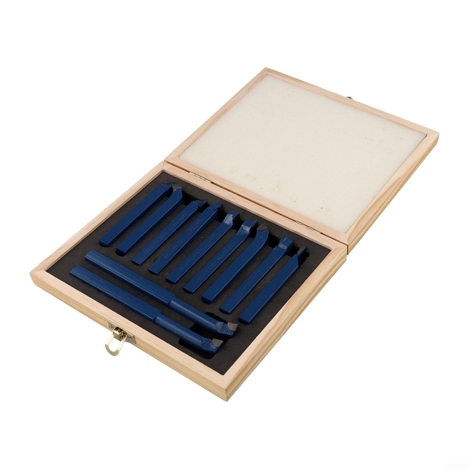 11-tlg Drehmeißel Set Hartmetall 10mm/12mm Stahl(10x10mm)