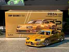 DAIさん専用　ポップレース GT300 スープラ 改 先行販売】Xcartoys x POP RACE 1/64 TOP SECRET GT300 スープラ
