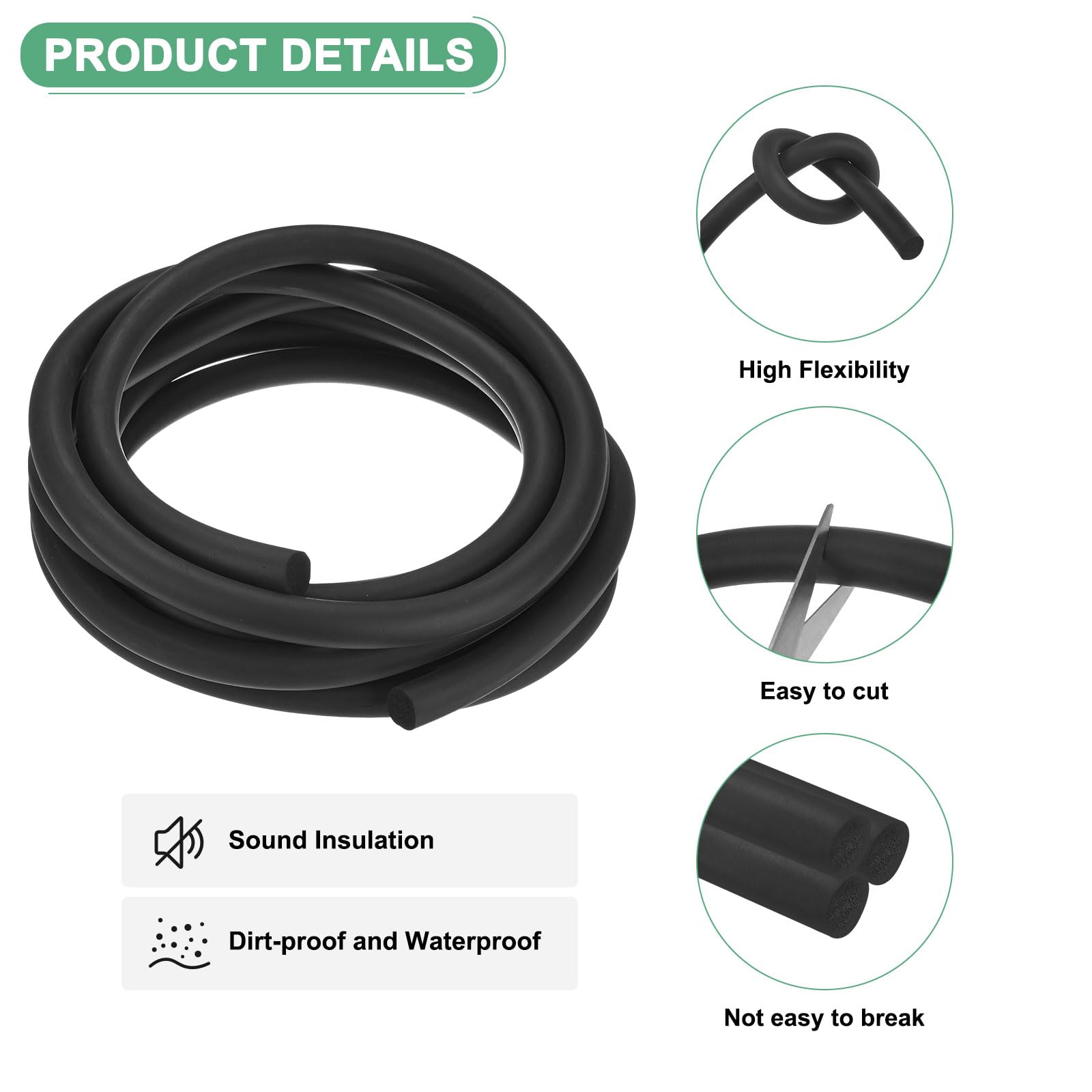 M METERXITY 1-Pack Backer Rod - Image 2