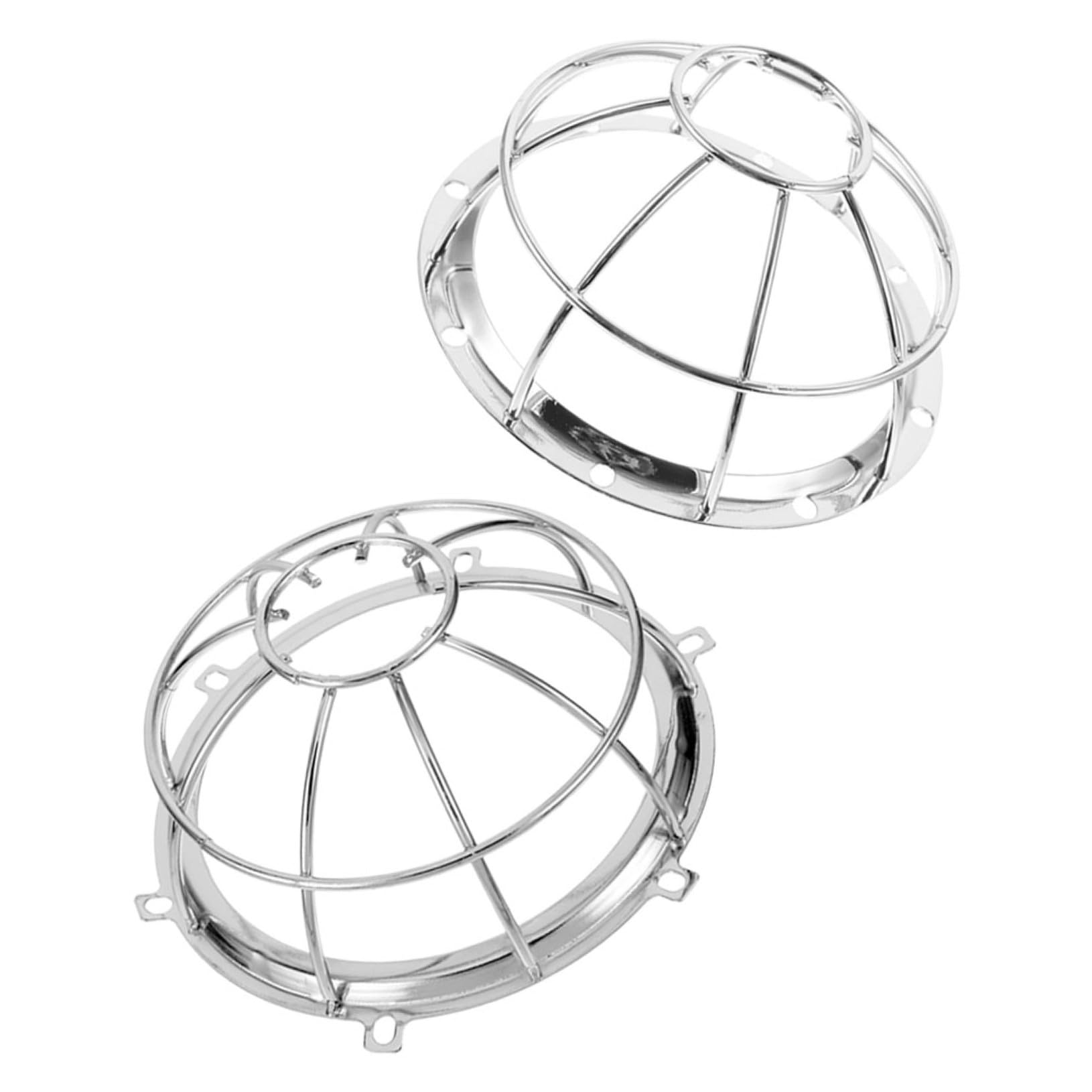 Protector de rociadores contra incendios en hierro duradero para interiores, pack de 2