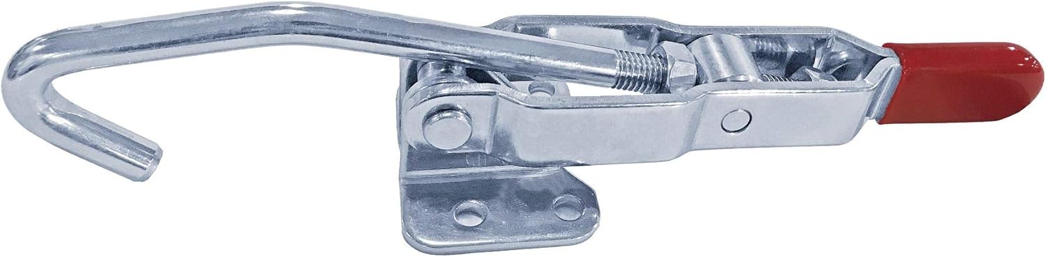 375LB J-HOOK FLANGED BASE LATCH CLAMP STAINLESS STEEL