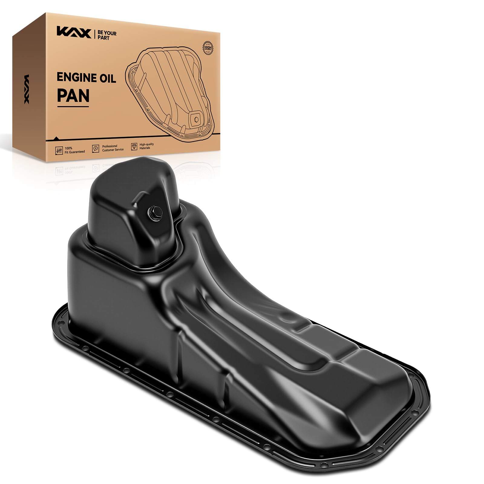 KAX 264-533 Engine Oil Pan Fit for Toyota Tacoma 2.7L 1995-2004, Toyota 4Runner 2.7L 1996-2000