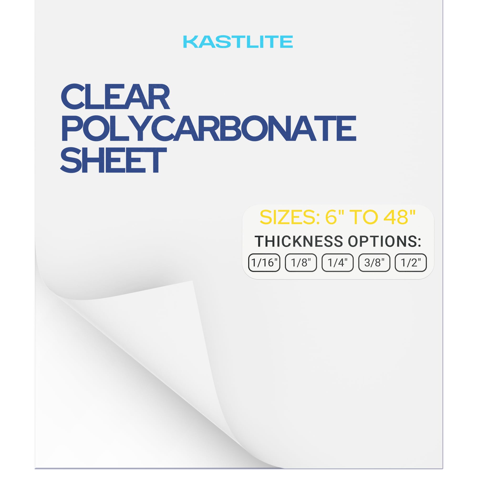KastLite Polycarbonate Sheet | 1/4
