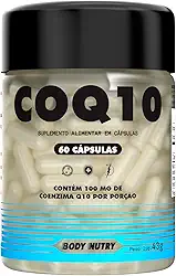 Body Nutry - Coenzima Q10 100mg Pura - 60 Cápsulas