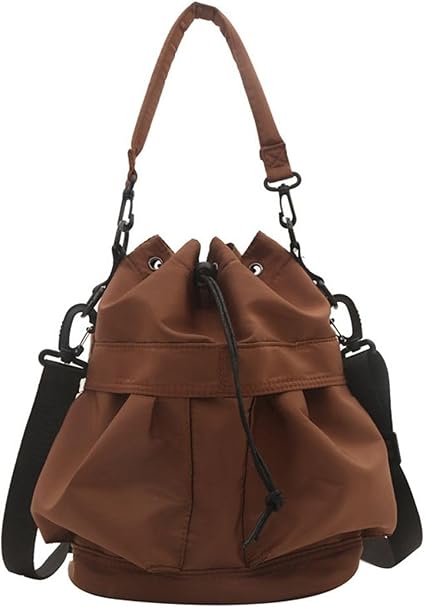 Amazon | [ALVEIN] 巾着バッグ 2way ショルダーバッグ