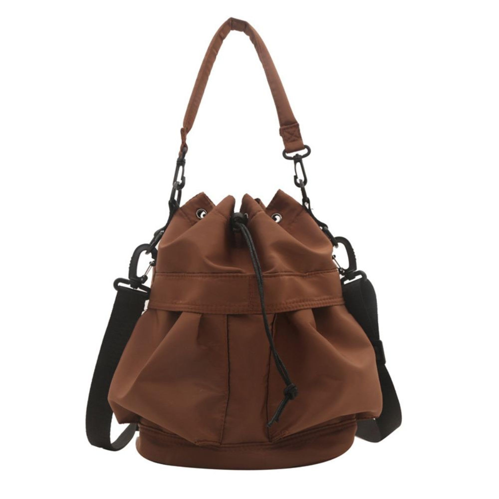 OUTDOOR PRODUCTS 巾着タイプの2WAYミリタリーバッグ ブラウン OUTDOOR PRODUCTS】巾着ショルダー | ファッション通販サイト NUGU
