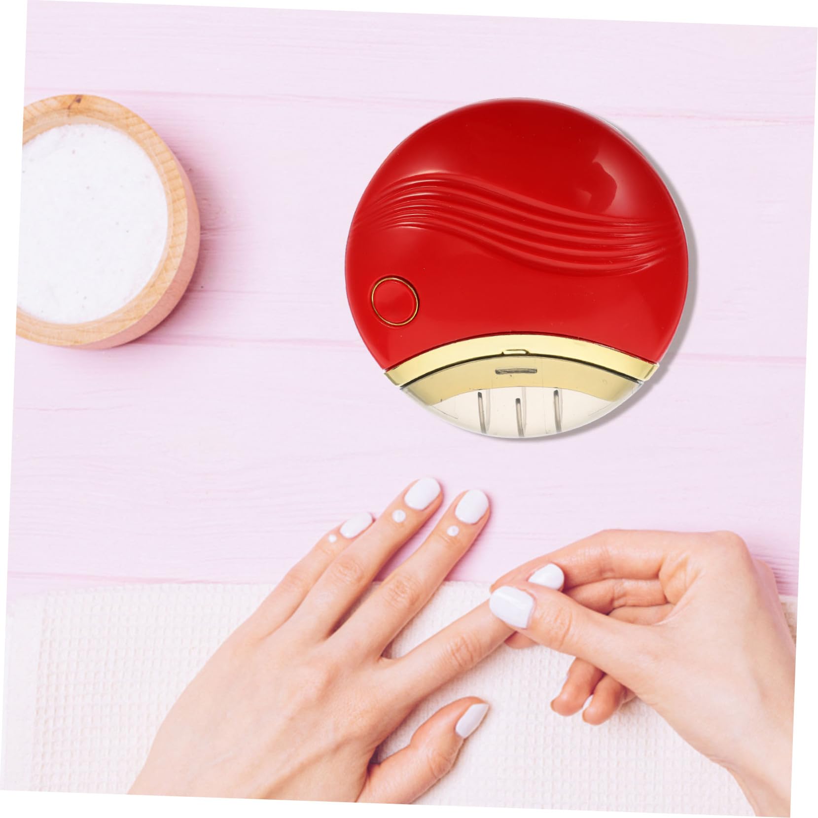 VICASKY 2juegos Cortauñas Eléctrico Portátil Para Cuidado De Uñas Recargable Usb Diseño Compacto y Ligero Para Manicura y Pedicura Casa o Viajes