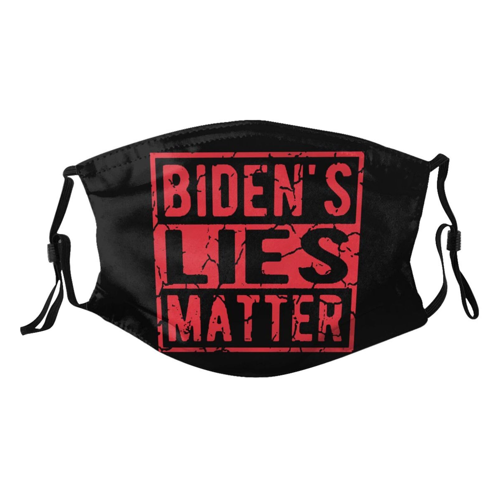Biden'S Lies Matter Adult Dust Mask Adjustable Dust Face with 2 Filter59