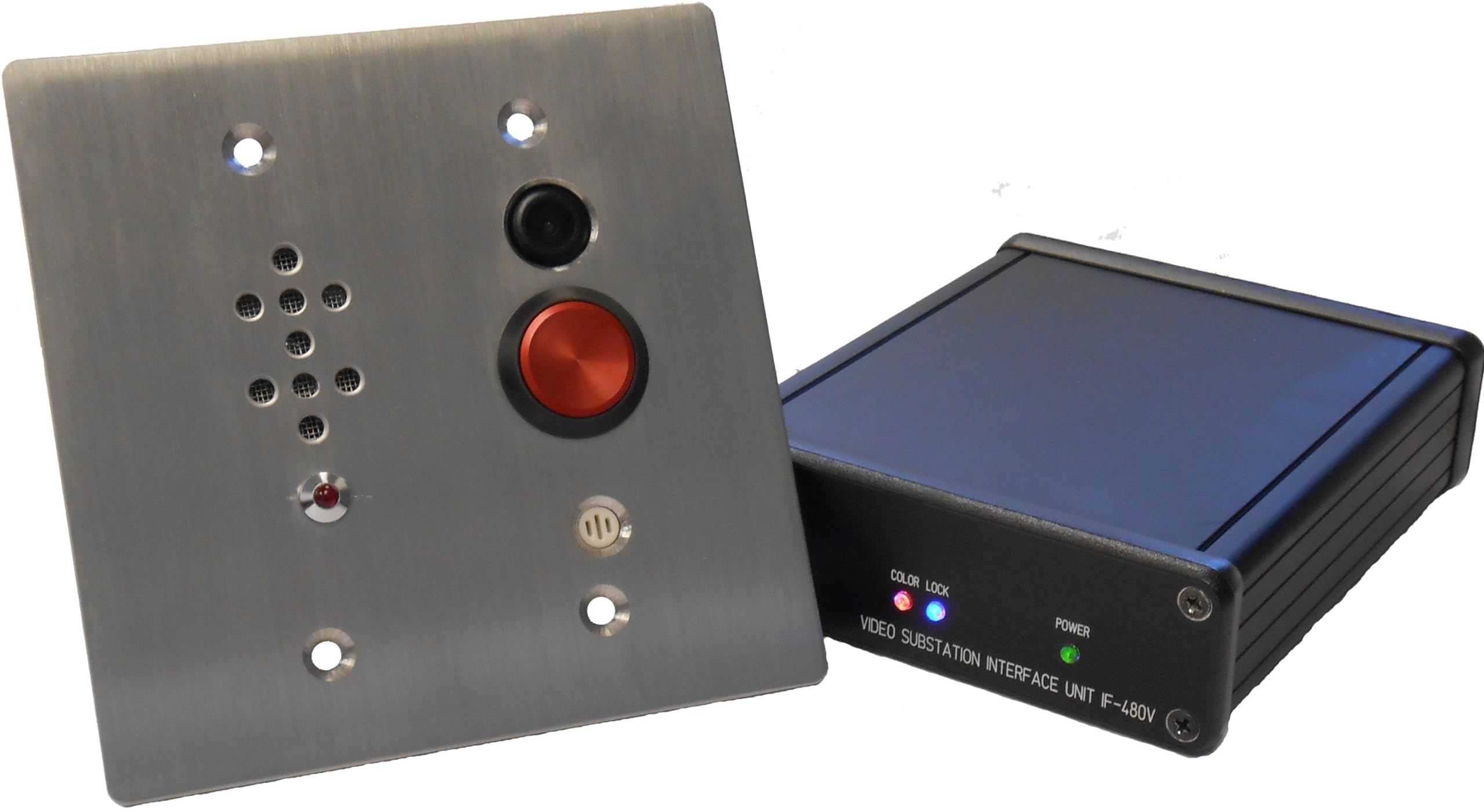 Generic TOA Electronics RS-480VSET AM Video Intercom System with a Color Video Camera Indoor and Outdoor Use