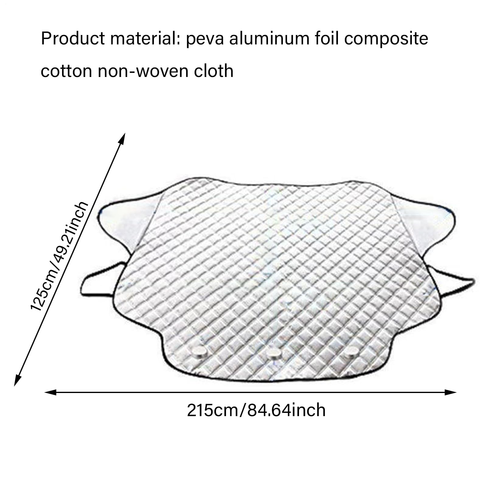 Coperture Per Parabrezza Invernali Parasole Auto Magnetico Per Tutte Le