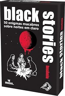 Galápagos, Black Stories: Insônia, Jogo de Enigmas Cooperativo, 2+ jogadores, 15min