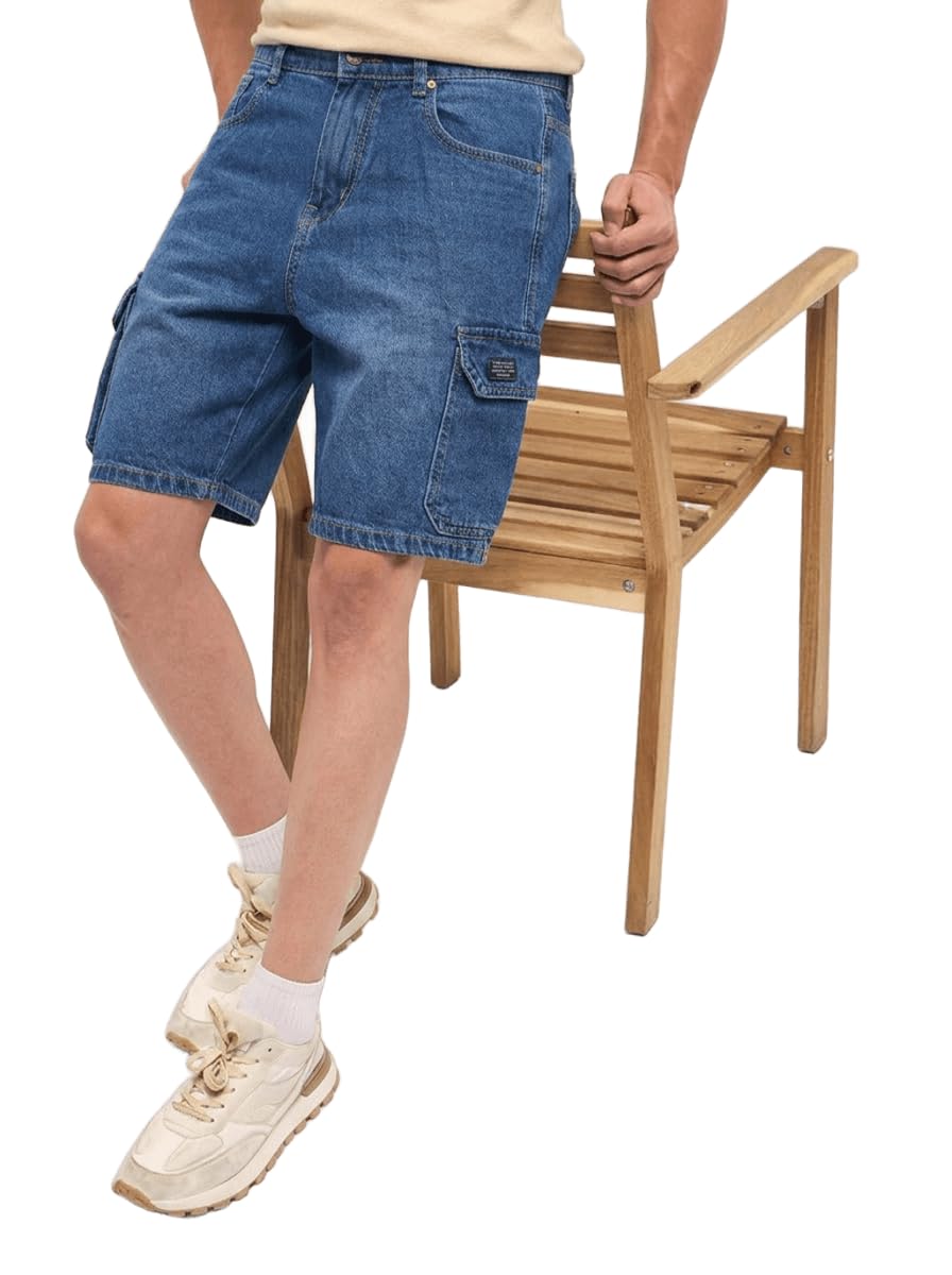dolsia Men's Denim Shorts-picture-14