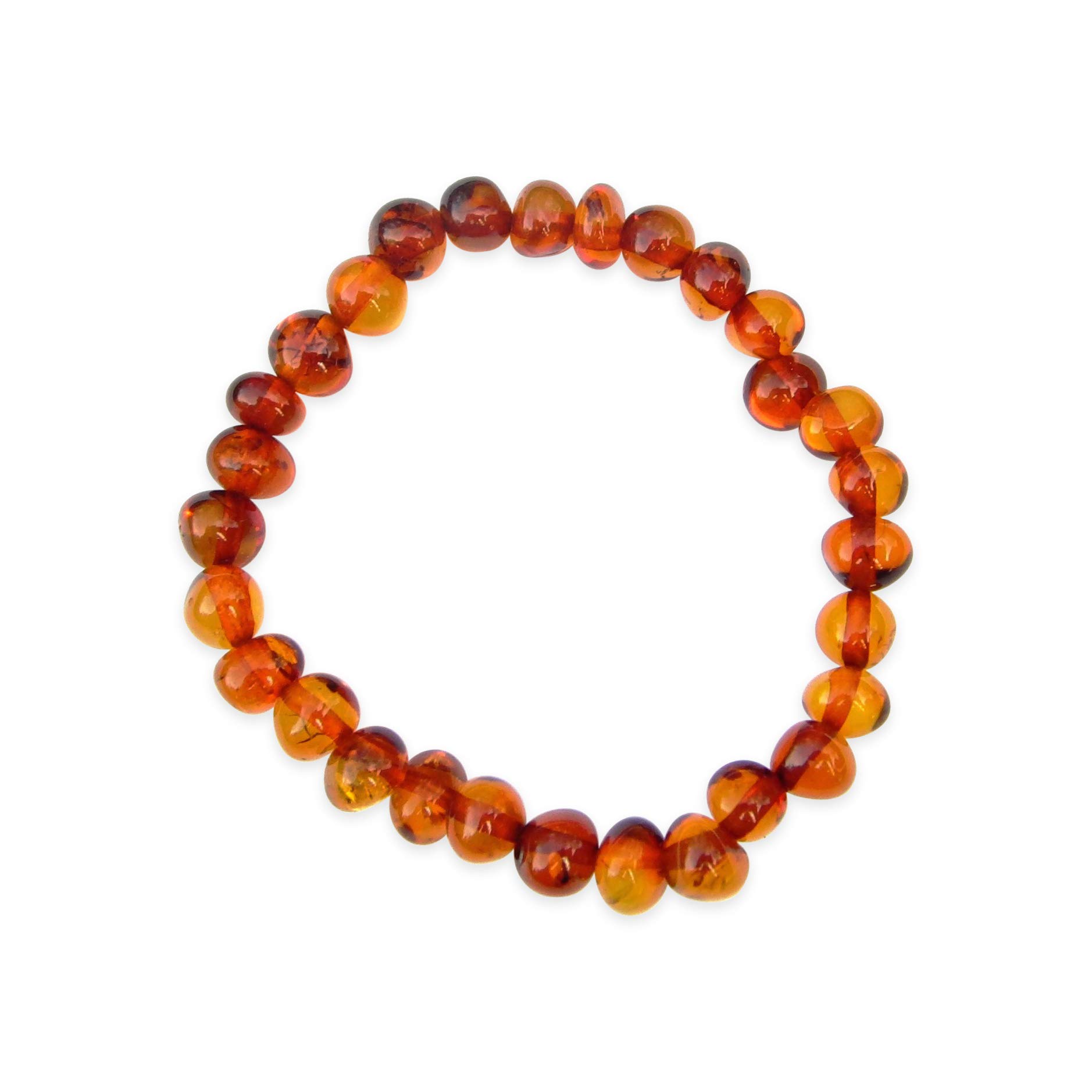 Child's Amber Small Beaded Bracelet | Free Presentation Box | For Birthdays, Weddings And Special Occasions For Men & Women