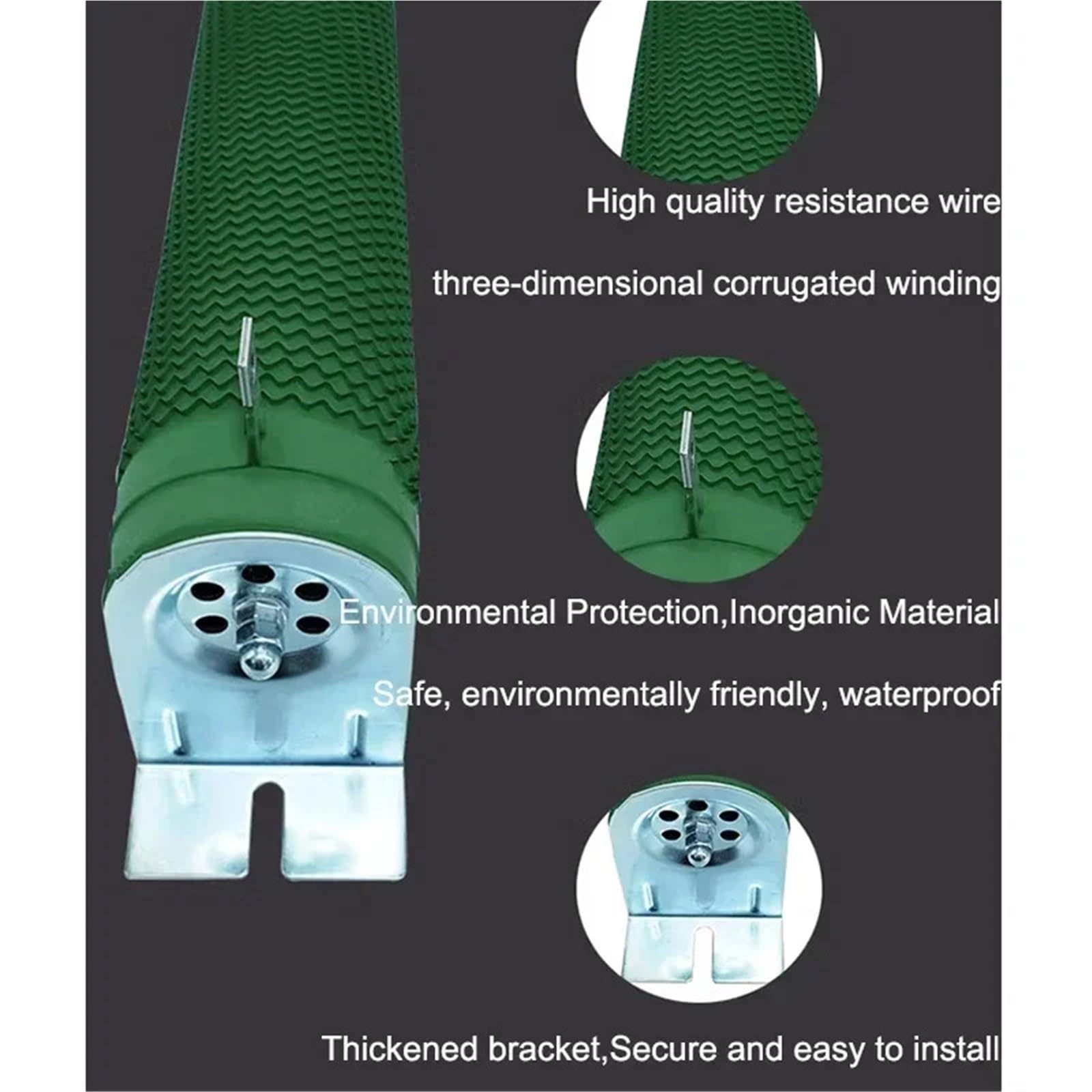 1 résistance bobinée réglable 50 W 100 W 200 W 300 W 500 W 1000 W 2000 W 3000 W 5000 W RX20-T Rhéostat coulissant haute puissance céramique (100 W 200 Ohm)