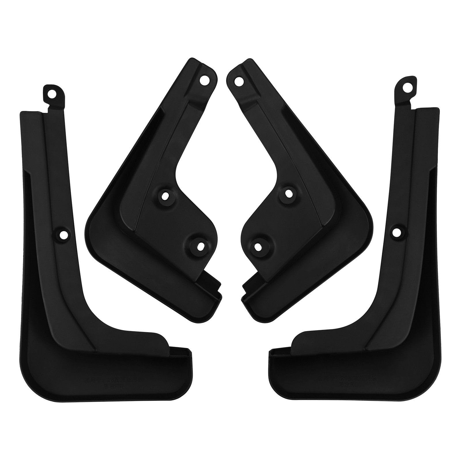 CDQSB 4 Pcs Car Mud Flaps for Preface 2026, Front Rear Fenders Splashproof Splash Guards Mudflaps Protects Accessories