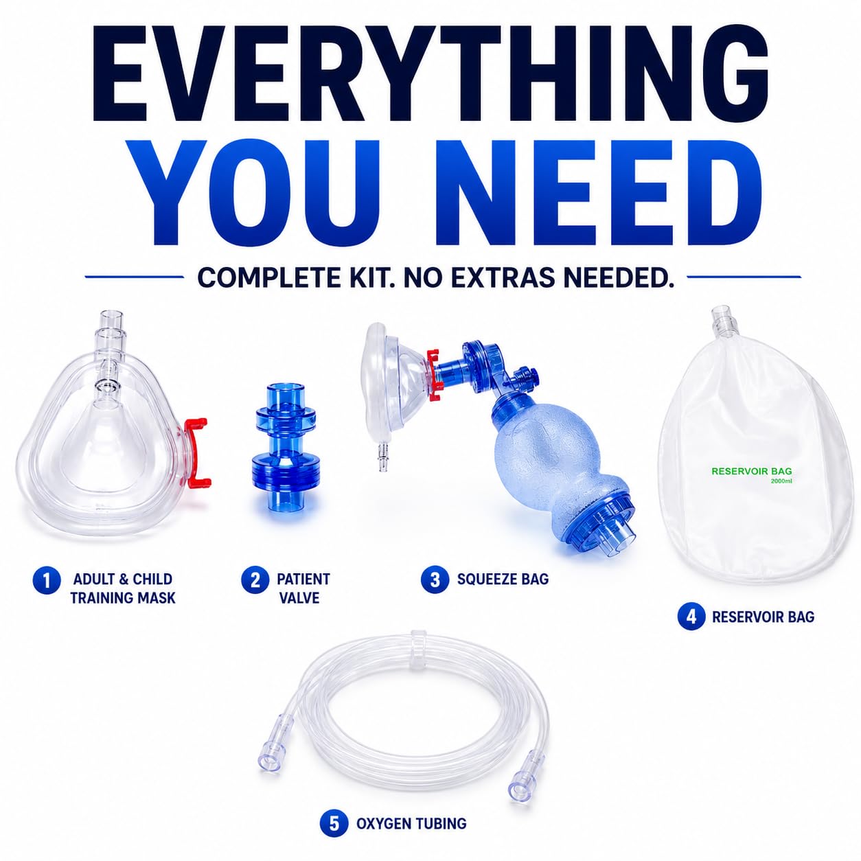 CPR Training Kit: Adult & Pediatric Resuscitation -3