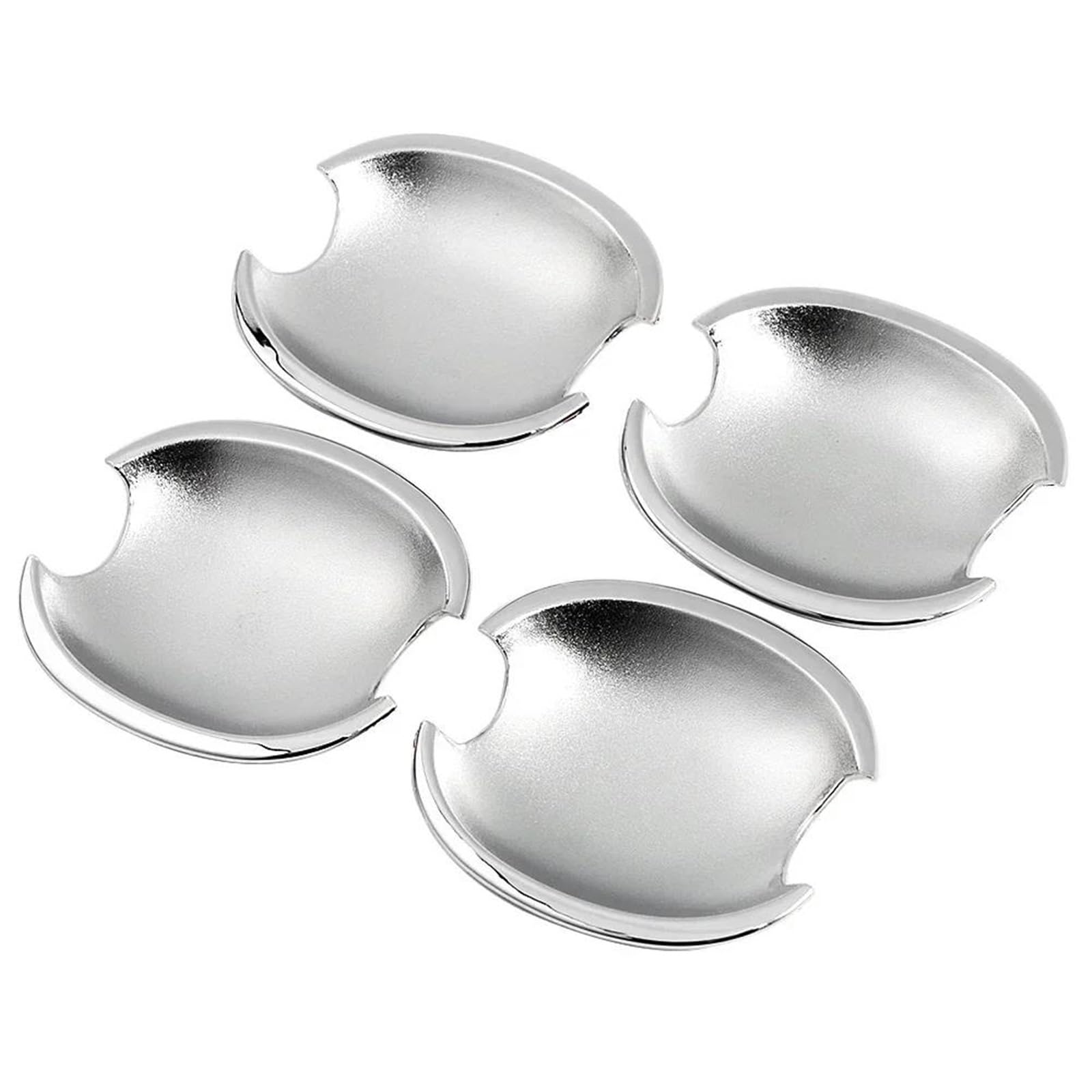 YSDSLS Sleek Door Handle Chrome Door Handle Cover Trim Door Bowl Cover Car Styling for Skoda for Fabia MK1 MK2 2000 2013