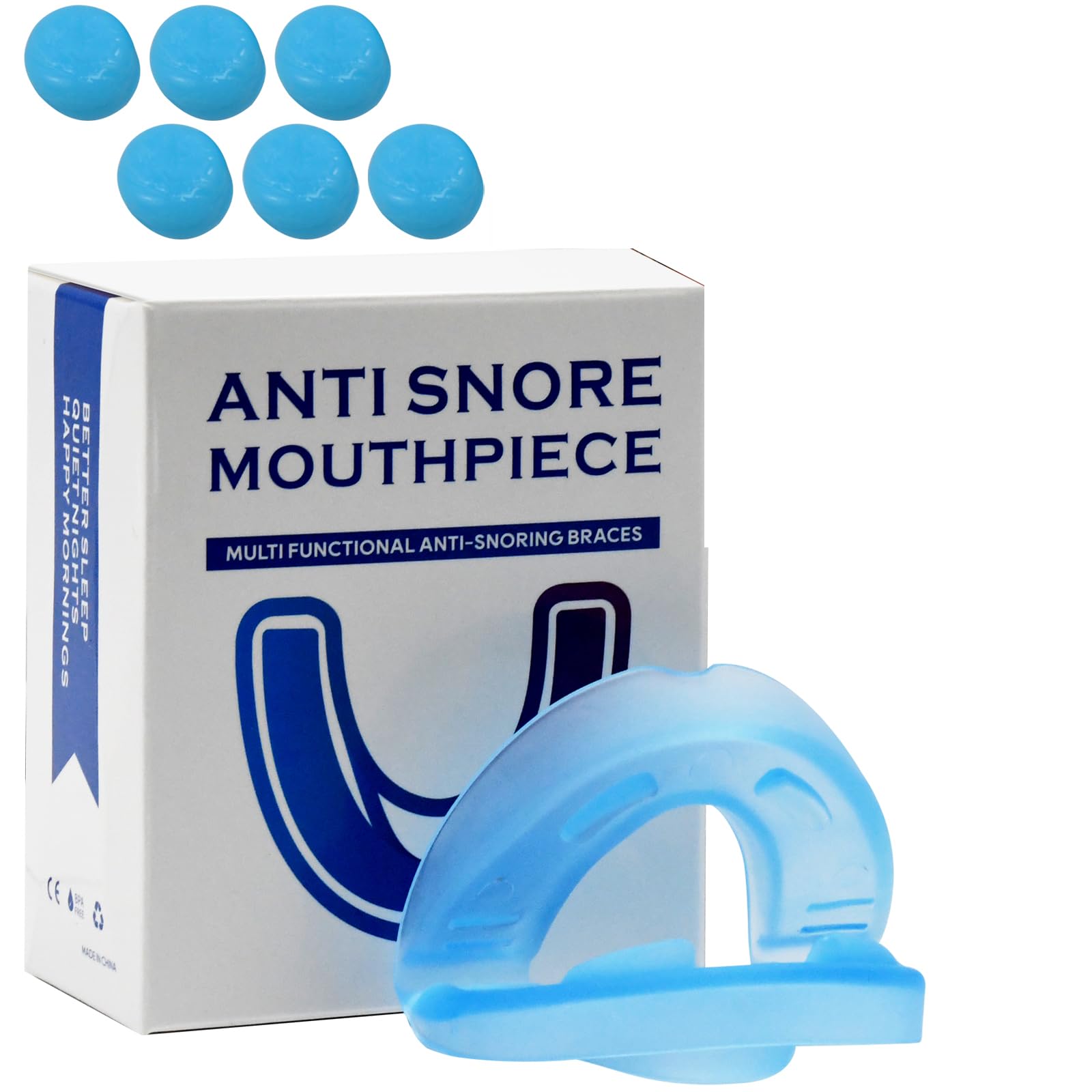 Schnarchschiene Snoring Stopper Schnarchstopper Anti Snoring Comfort Snoring Splint Schnarchschiene for Men And Women Schnarchen Anti Schnarch Schiene Antischnarchschiene Snore Reduce Better Sleeping