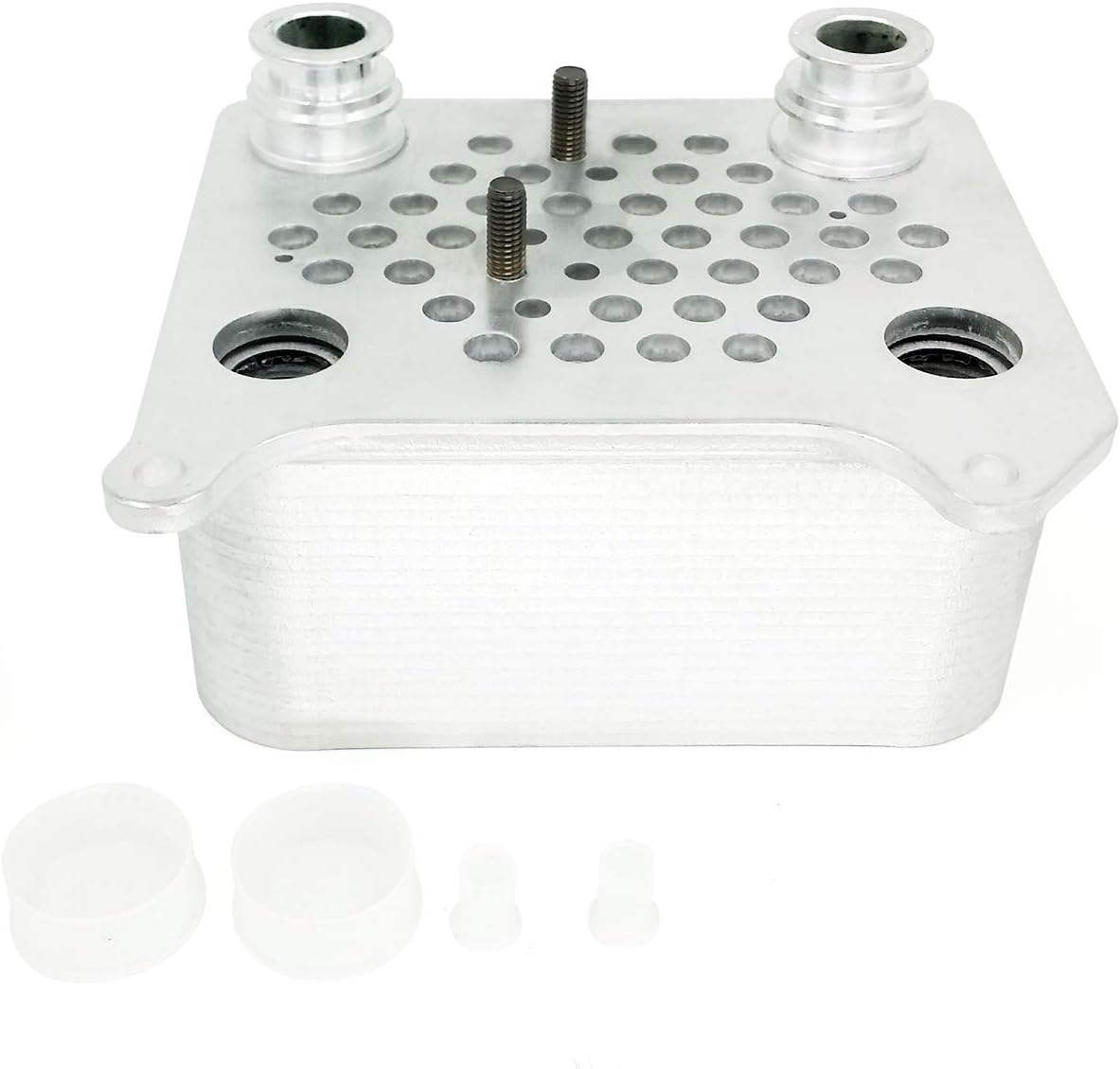 PartsFlow Upgraded Engine Oil Cooler Kit Compatible For Ford E-350 E-450 Super Duty E-350 Excursion 3C3Z6A642CA