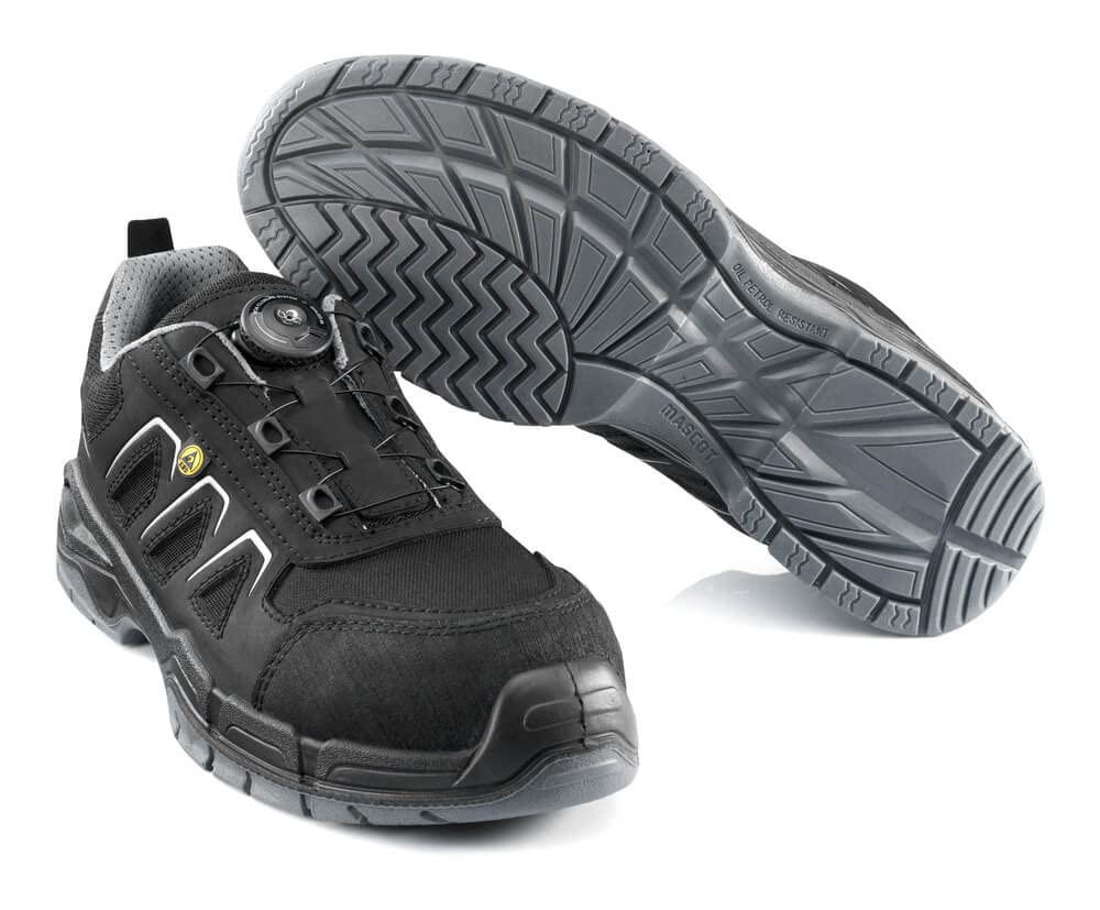 Mascot Black F0111-937-09 Manaslu Footwear Fit S3 System Safety Shoe, Size 1148,