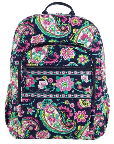 Vera Bradley Campus Backpack (Petal Paisley)