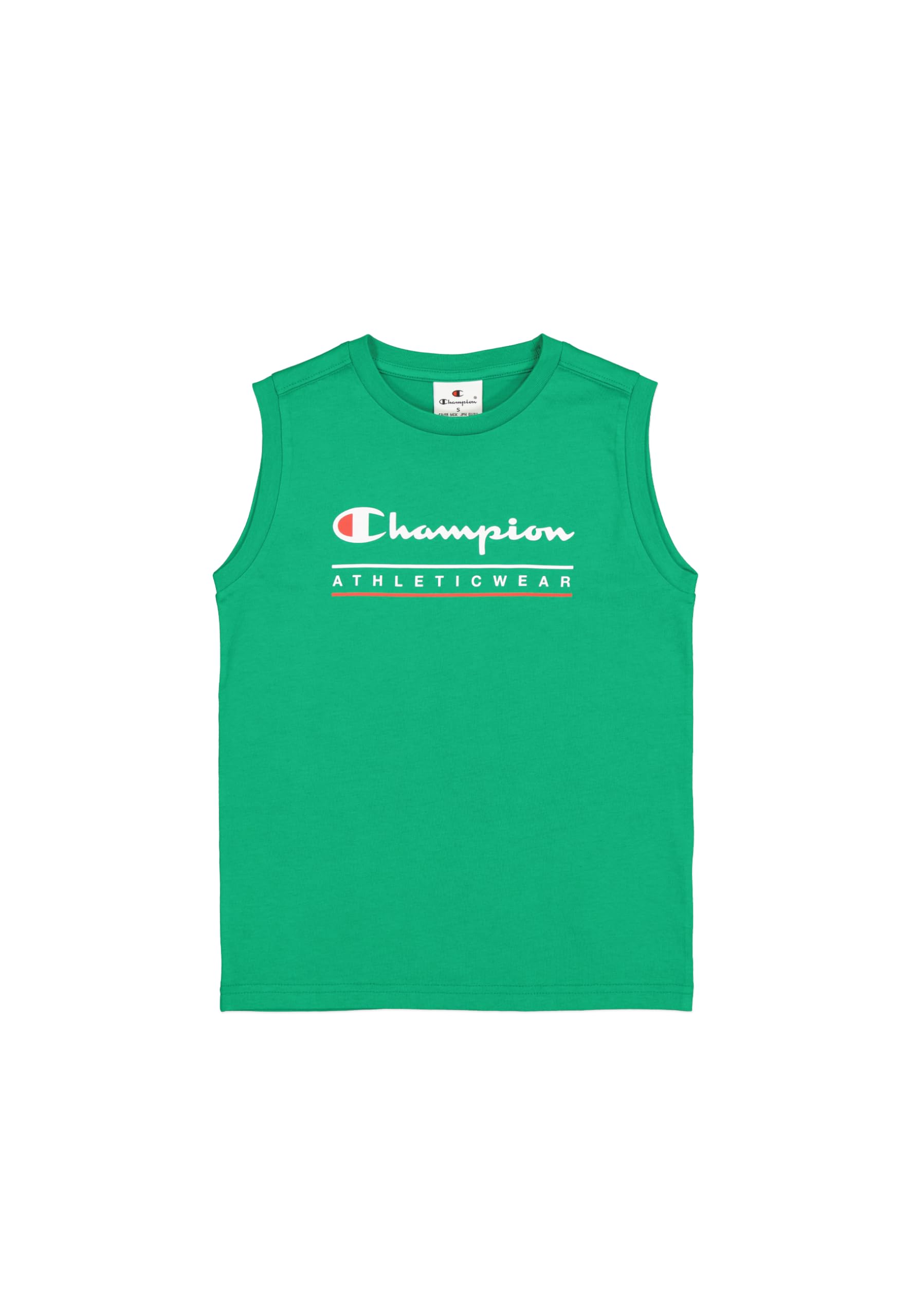 Champion Jungen Legacy Boy - Graphic Sleeveless Crewneck T-Shirt with Large Logo Tanktop (1er Pack)
