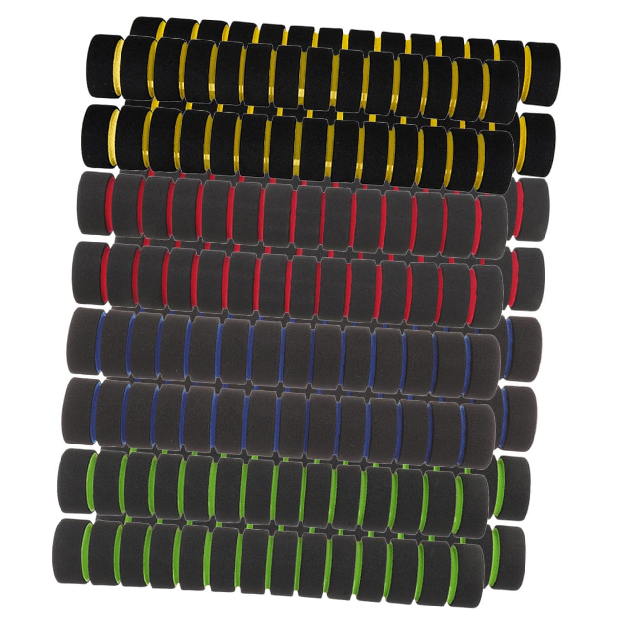 TOYANDONA 8 Paia Impugnature in Spugna per Pagaia da Kayak Coperture Portatili per Pagaia Impugnature Antiscivolo da Kayak Protezione per Mani