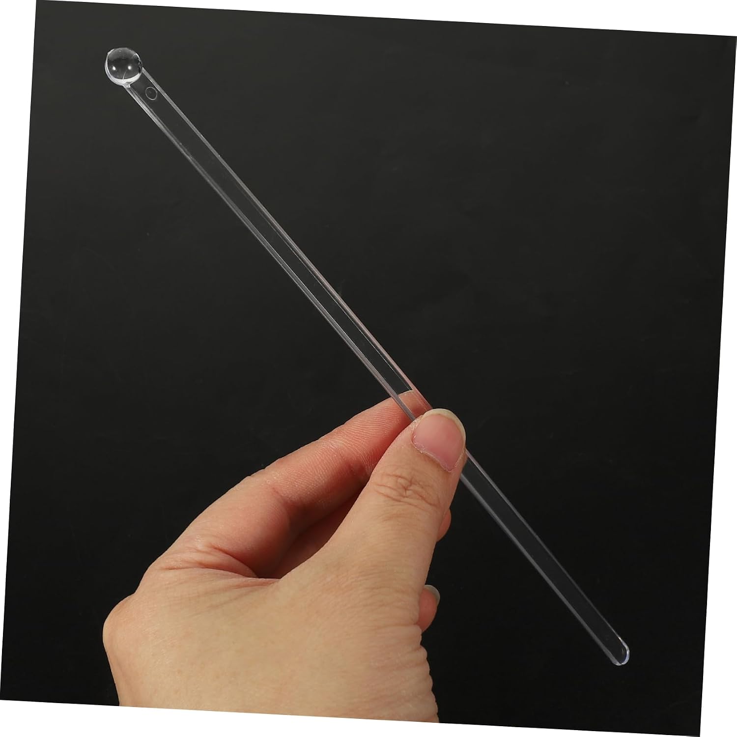 Homoyoyo 100pcs Disposable Cocktail Stirrers Swizzle Sticks for Bartender Accessories Tips Stirring Rods Drink Stirrer for Coffee Hot Cocoa Tea