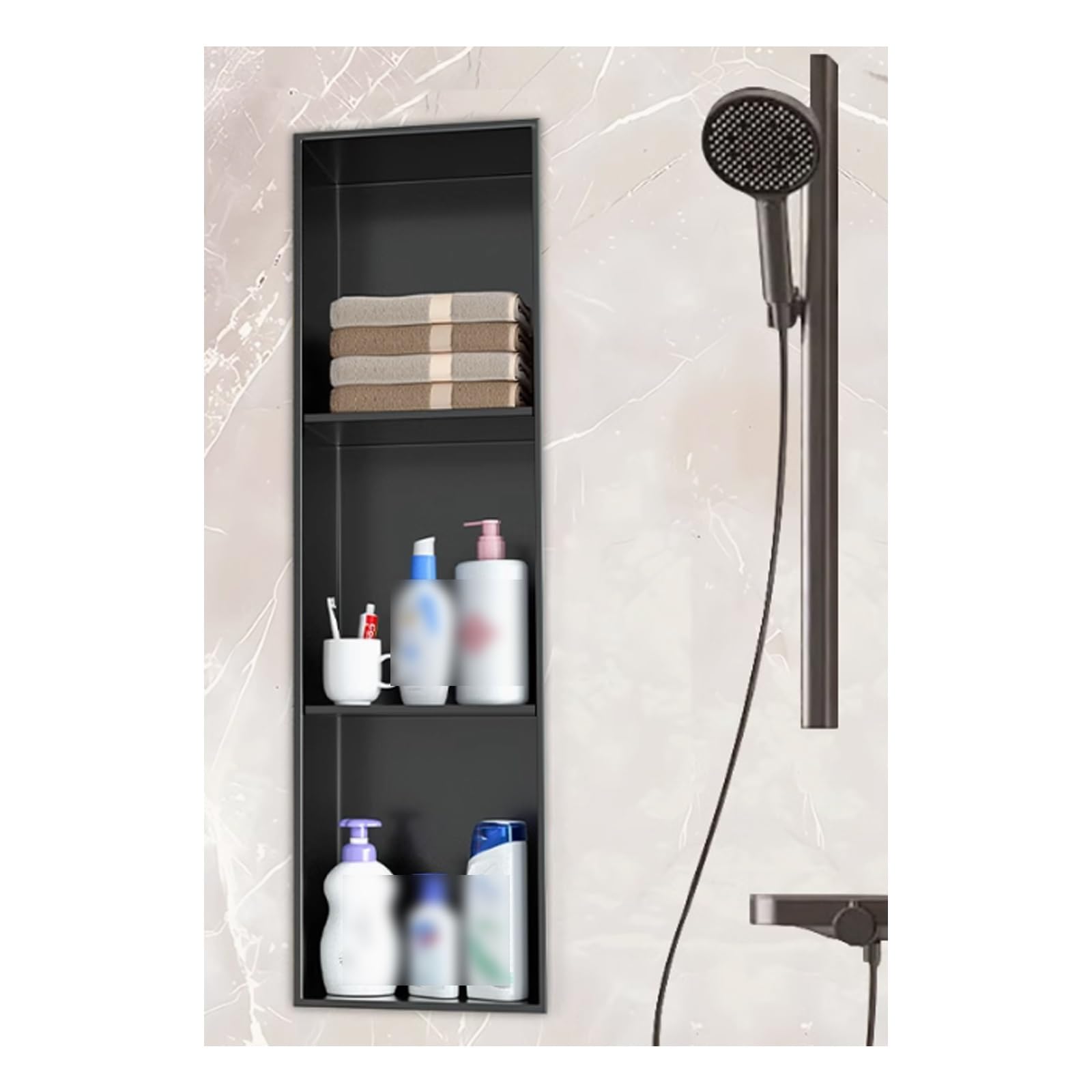 Cabine de douche étanche anti fuite sans travaux de carrelage