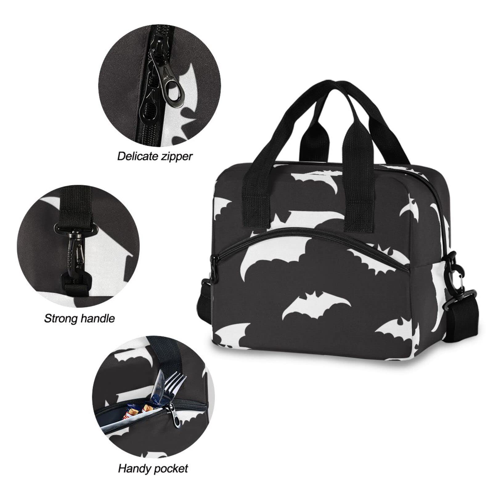 Showudesigns Shark Boîte à Déjeuner Isotherme Pour Femme - Sac Fourre