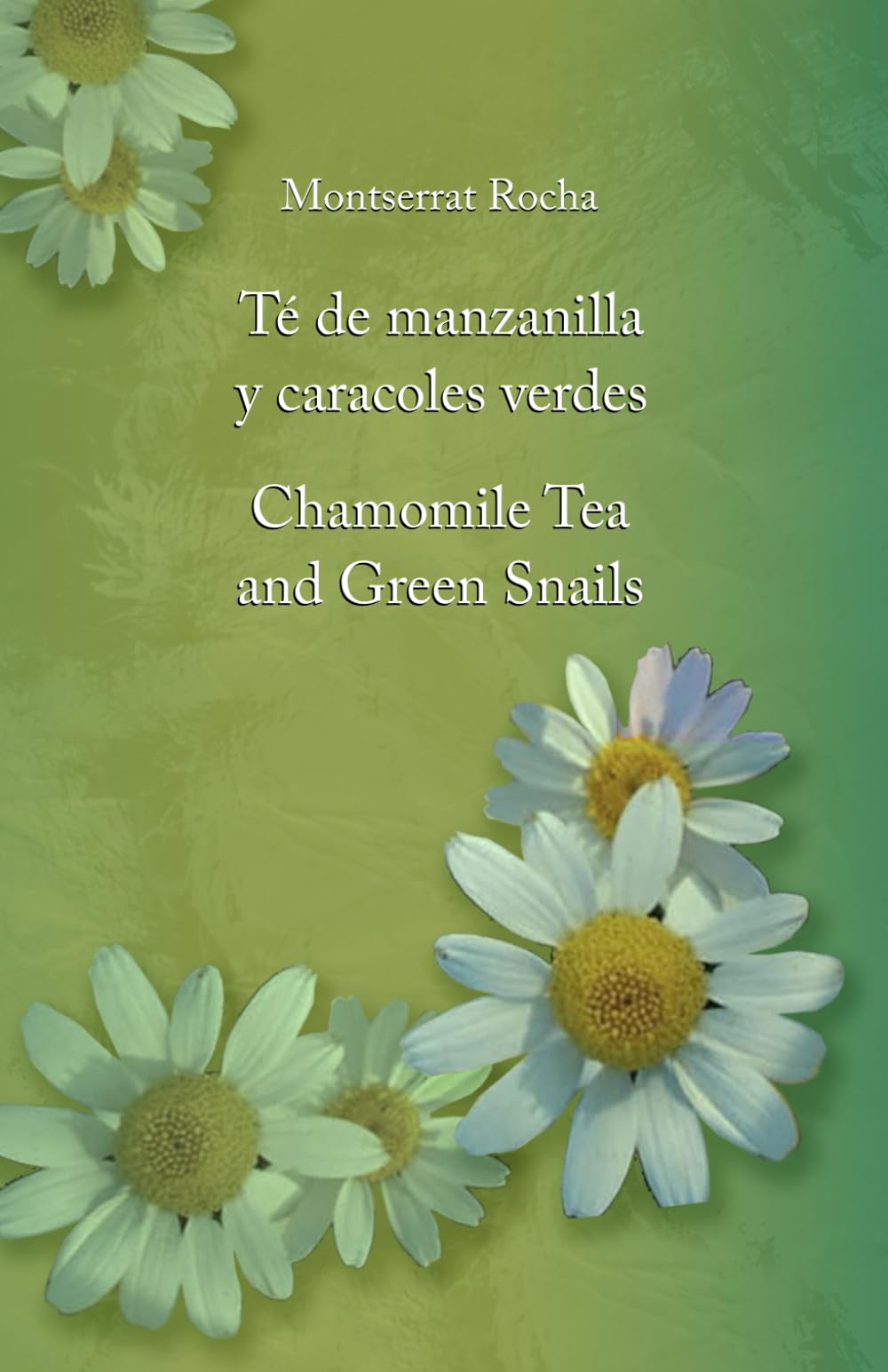 Té de manzanilla amarilla y caracoles verdes