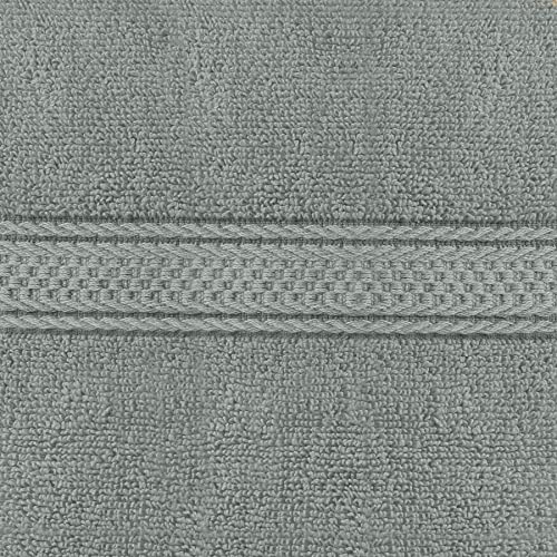 Image of Utopia Towels - Premium Hand Towels - 100% Combed Ring Spun Cotton, Ultra Soft and Highly Absorbent, Extra Large Thick Hand towels 41 x 71 cm, Hotel & Spa Quality Hand Towels (6-Pack) (Cool Grey)