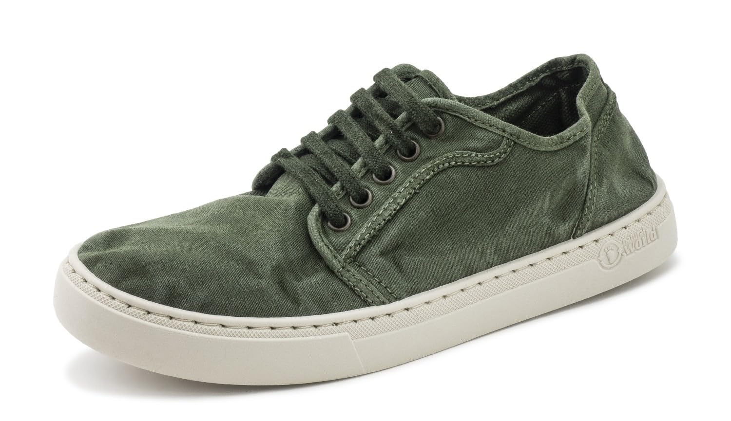 Natural World Eco 6602E Herren Sneaker aus Bio-Baumwolle, Canvas Schuhe | Leichte und atmungsaktive Herren Sommerschuhe für Alltag und Freizeit