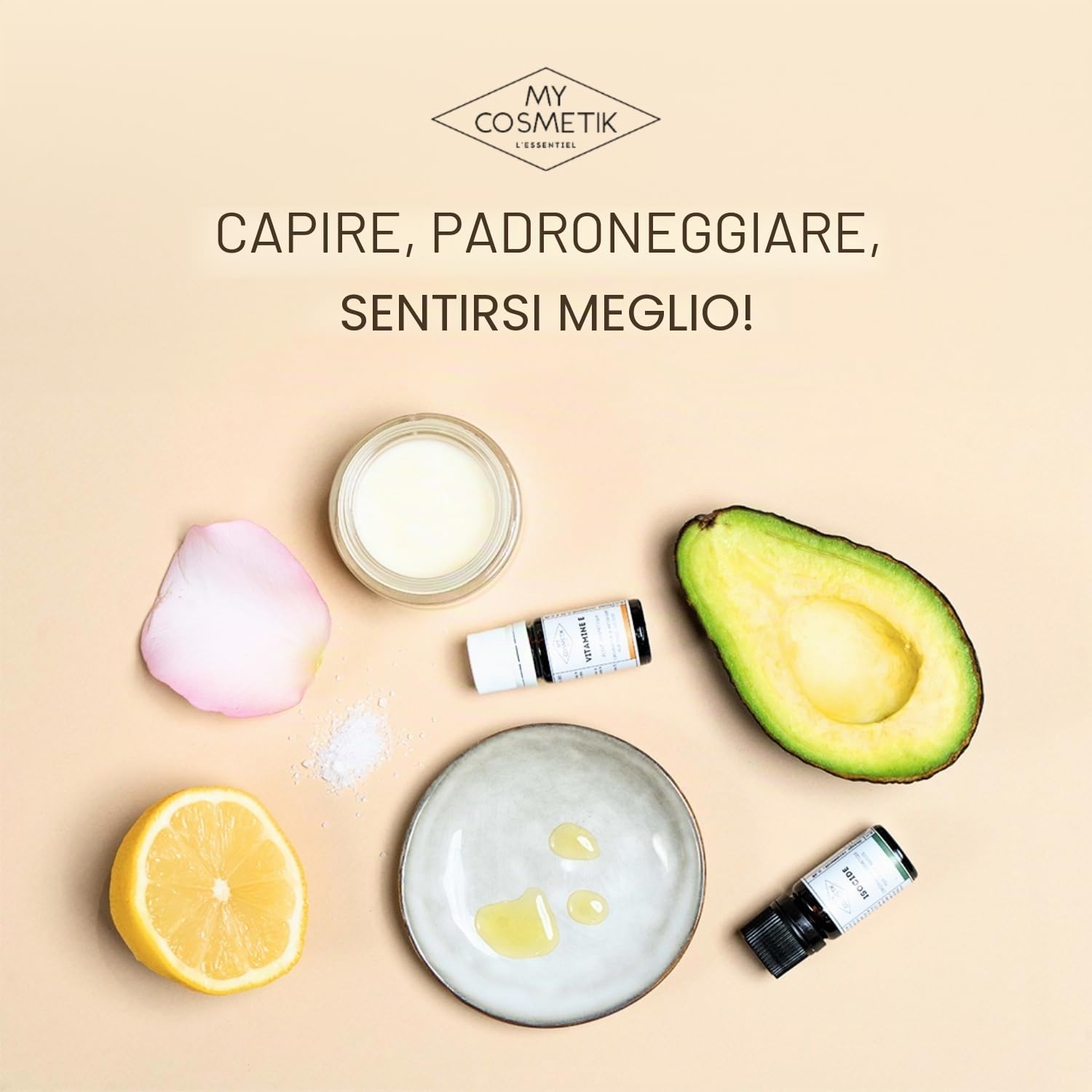 Il robot BeautyMix e la sua bilancia di precisione - Il robot cosmetico per la casa - Ideale per creare cosmetici, prodotti per l'igiene e la cura della casa in modo facile e veloce - BeautyMix