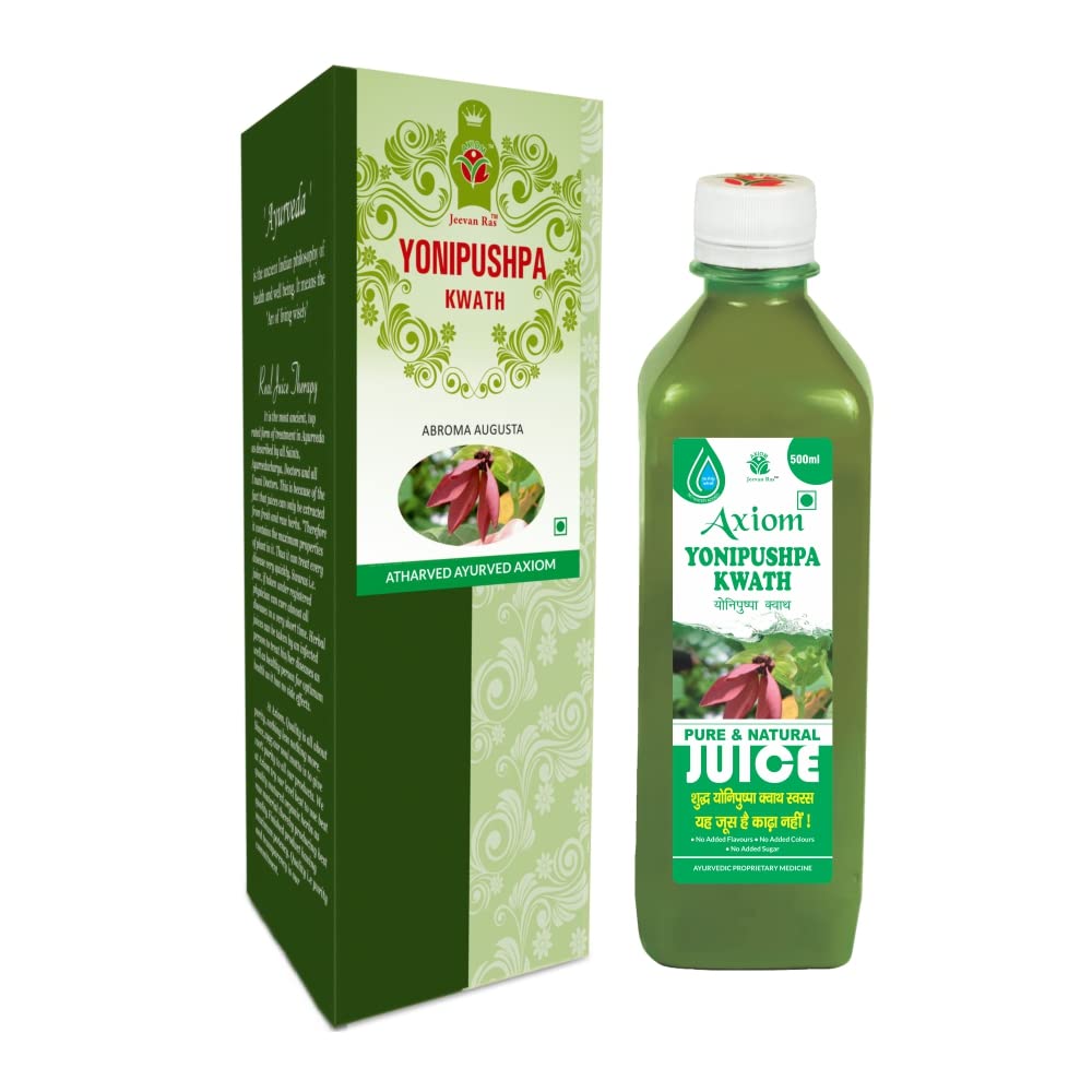 Axiom Jeevan Ras Yonipushpa Kwath | Helps to Maintain Hormonal Balance | Helpful in Menstruation | Herbal Juice For Womens Wellness - 500ML (B0BJDJB6M2) Amazon Price History, Amazon Price Tracker