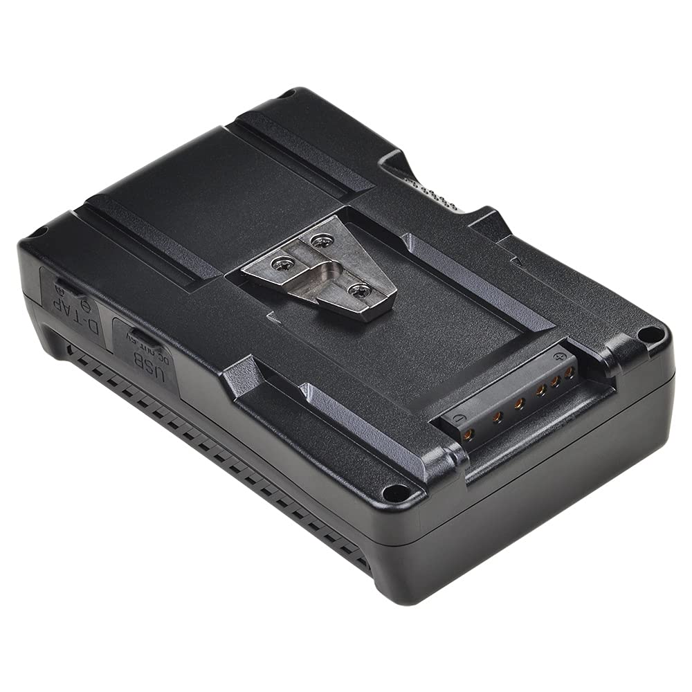 Batteria BP-99 V Mount 6700 mAh 99 Wh 14,8 V V-Lock e caricatore D-Tap per videocamera, monitor, videocamera, produzione di film