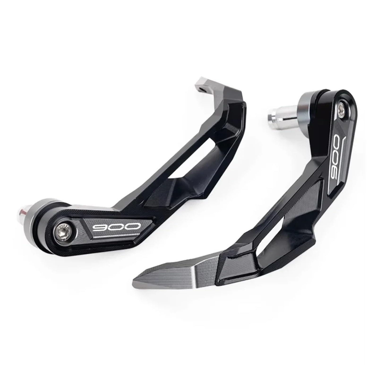 Whdkglpo Grey For 900 Motorcycle Bow Guard For Kawa&Saki Z900 Z650 Z400 Z800 Z750 For Nin&Ja 400 650 For Ninja650 Z 900 Motorcycle Handlebar Brake Levers Guard Protector