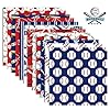 Baseball Scrapbook Paper Pad,24 Pcs Sports Baseball Pattern Double-Sided Decopodge Paper for Scrapbooking DIY Decorative Background Cardmaking Supplies Craft Paper #1