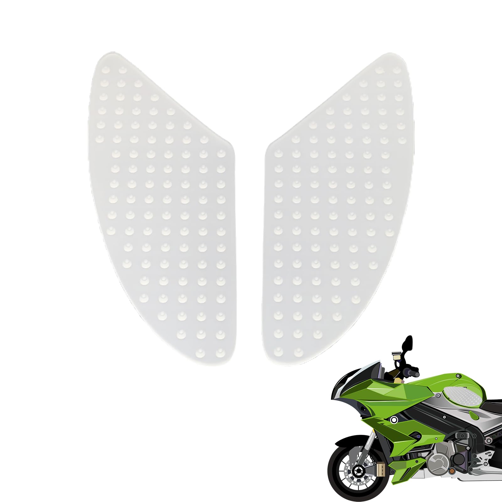 Tankpad na motocykl, osłona zbiornika paliwa, odpowiednia do zbiornika paliwa motocyklowego, antypoślizgowa izolacja cieplna, skutecznie chroni zbiornik paliwa przed zadrapaniami