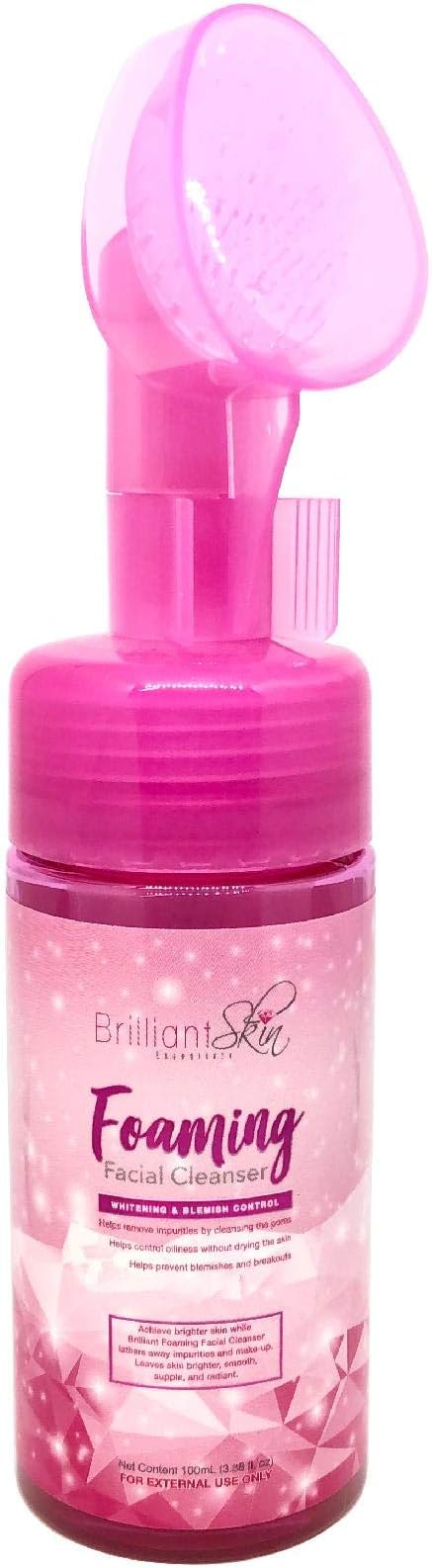 BRILLIANT SKIN ESSENTIALS Foaming Facial Cleanser Whitening & Blemish Control