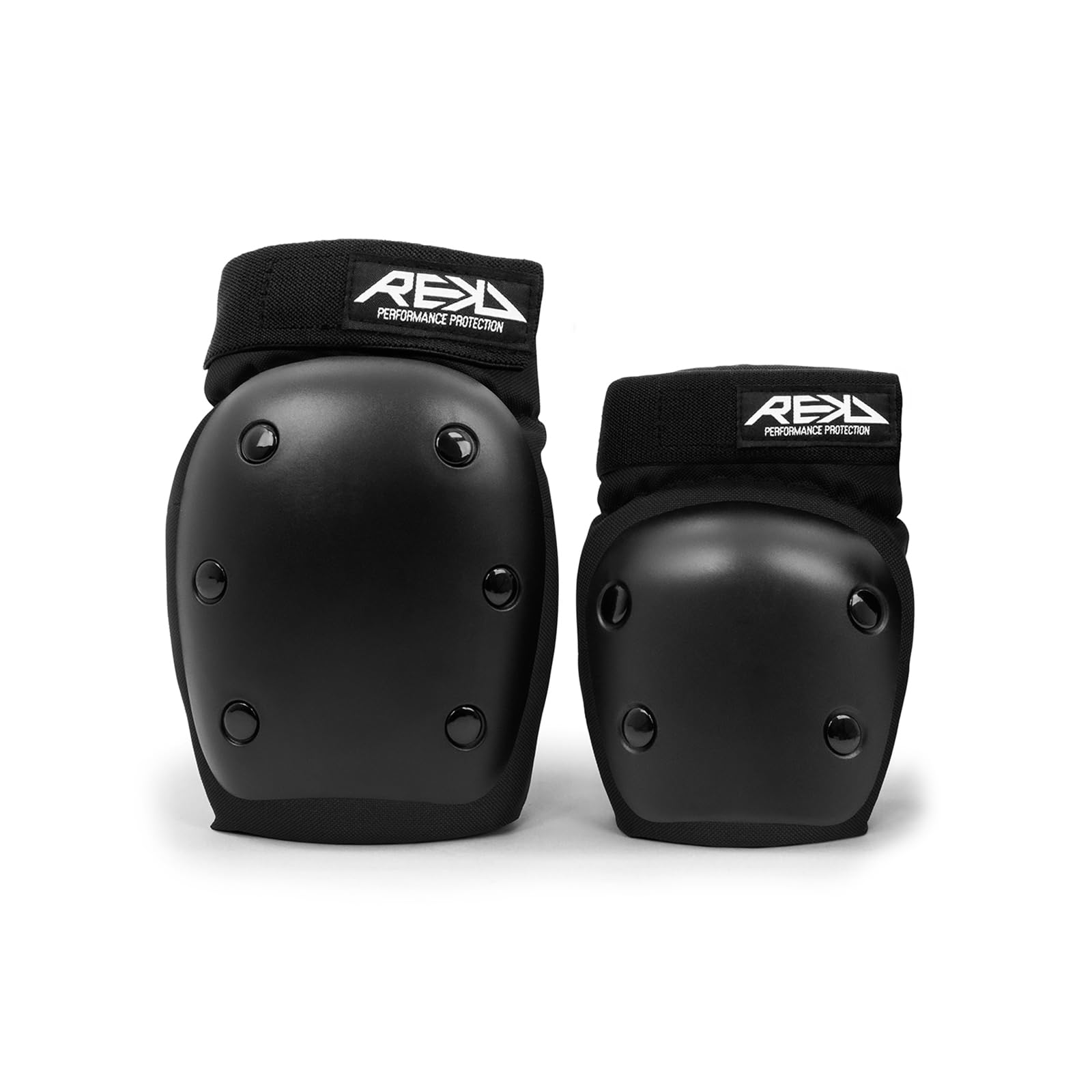 Rekd Youth Heavy Duty Double Pad Set - Kit di Protezione Skateboard Unisex Adulto Unisex Adulto