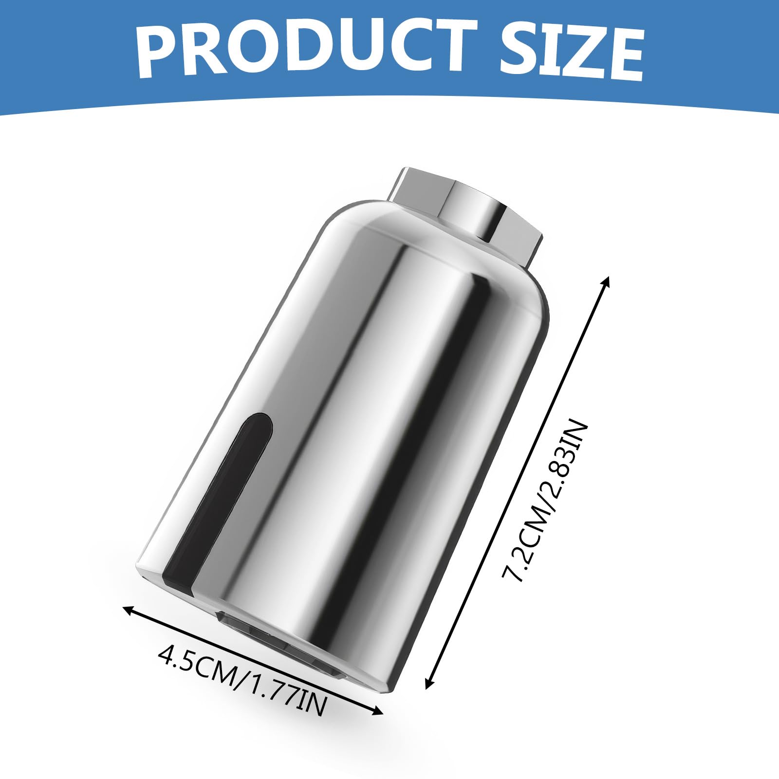 Robinet intelligent, capteur infrarouge rechargeable par USB, adaptateur de robinet à économie d'eau sans contact pour filetage externe M22 et filetage interne M24
