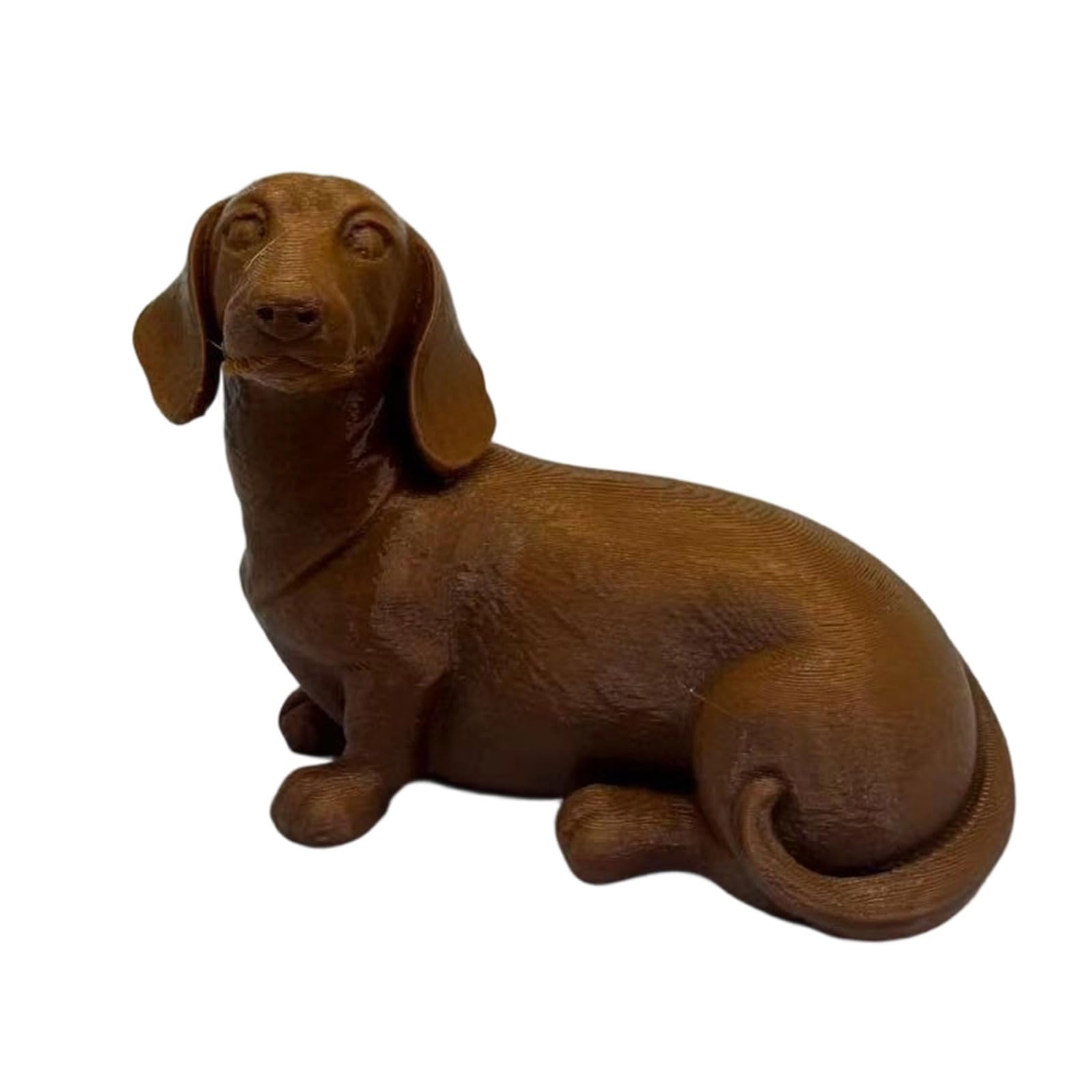 our fave 3D Printed Dachshunds Statues Collectible Figurines Animal Sculptures Showpiece Ornament for Offices Home Decorations Tabletop Ornament