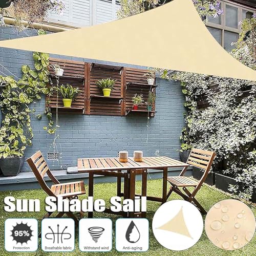 Voile d'ombrage robuste au design incurvé résistant pour cour - 4