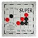 SEETOOOGAMES Giant Checkers Board Game - Large 3 in 1 Reversible Checker Rug - Tic Tac Toe Game for Kids Adults and Family Indoor Outdoor Activities - Grey