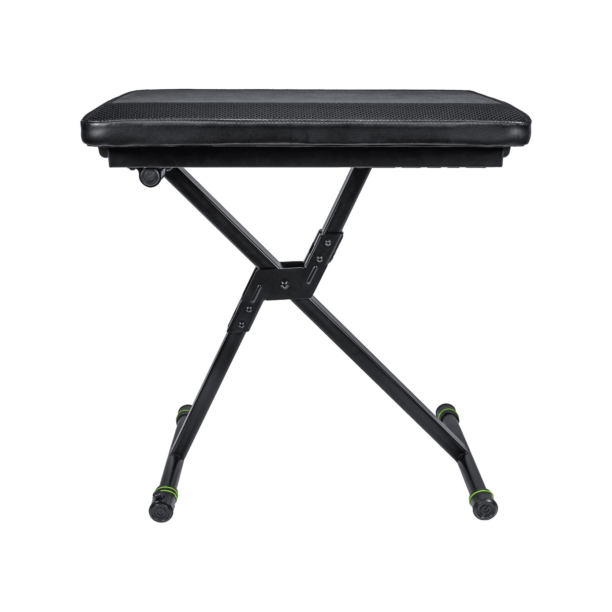 Gravity FK SEAT 1 - Klappbare Keyboardbank mit Höhenverstellung, Belastbarkeit bis 120 kg, schwarz