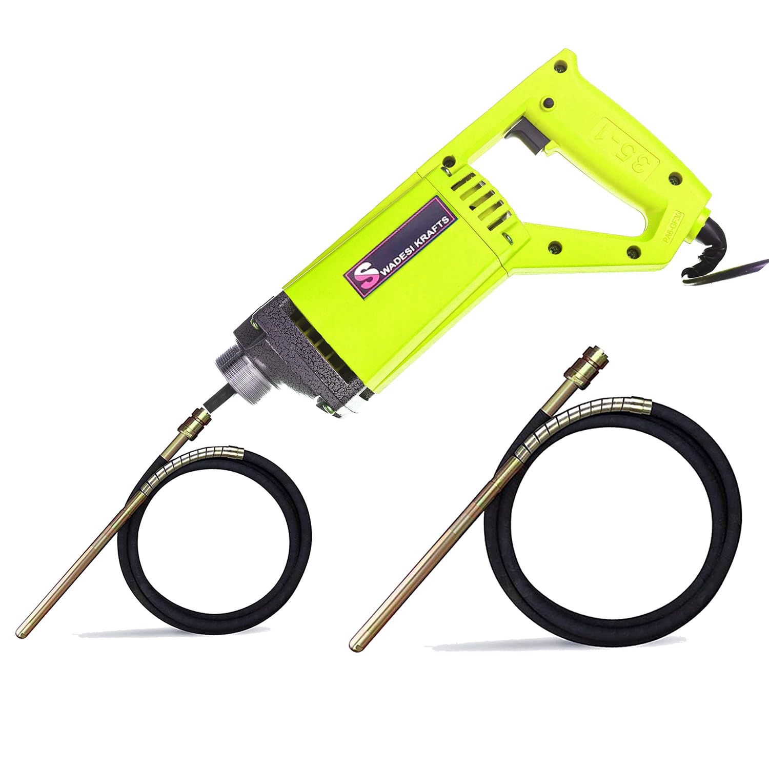 SWADESI KRAFTS 1270-WTT Concrete Vibrationiron Machine | Concrete Vibrator 13000RPM with 1.5 Mtr + 3 Meter Needle (B09HKYGWTB) Amazon Price History, Amazon Price Tracker