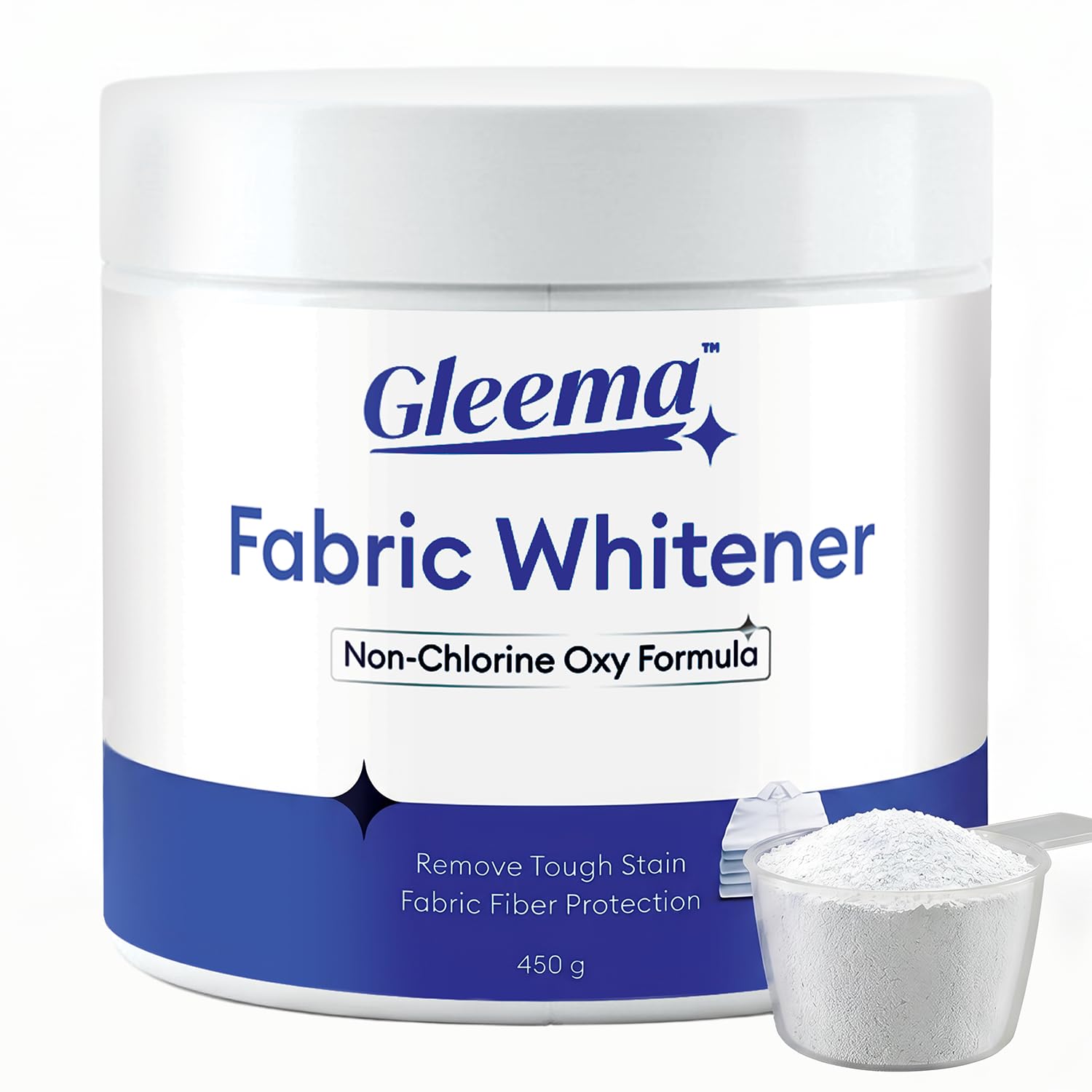Fabric Whitener Powder for White Clothes | India’s #1 Chlorine Free Whitener Powder | Removes Stains & Yellowness in One Wash | True White & Bright | Chlorine-Bleach Free Oxy Formula | 450 g-picture-25