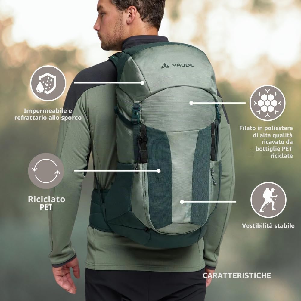VAUDE Brenta 30 Zaini Unisex - Adulto (Pacco da 1)