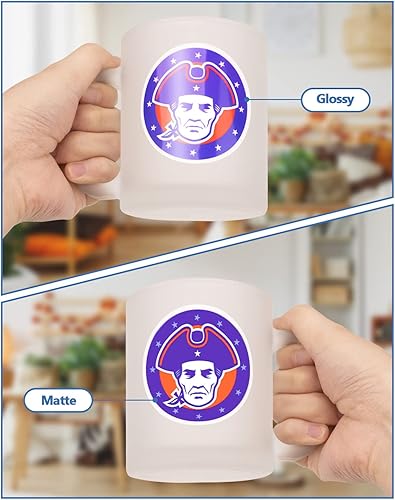 Vista 26 de Lzerking Papel adhesivo brillante de vinilo imprimible para impresora de inyección de tinta, 100 hojas, color blanco, impermeable, autoadhesivas